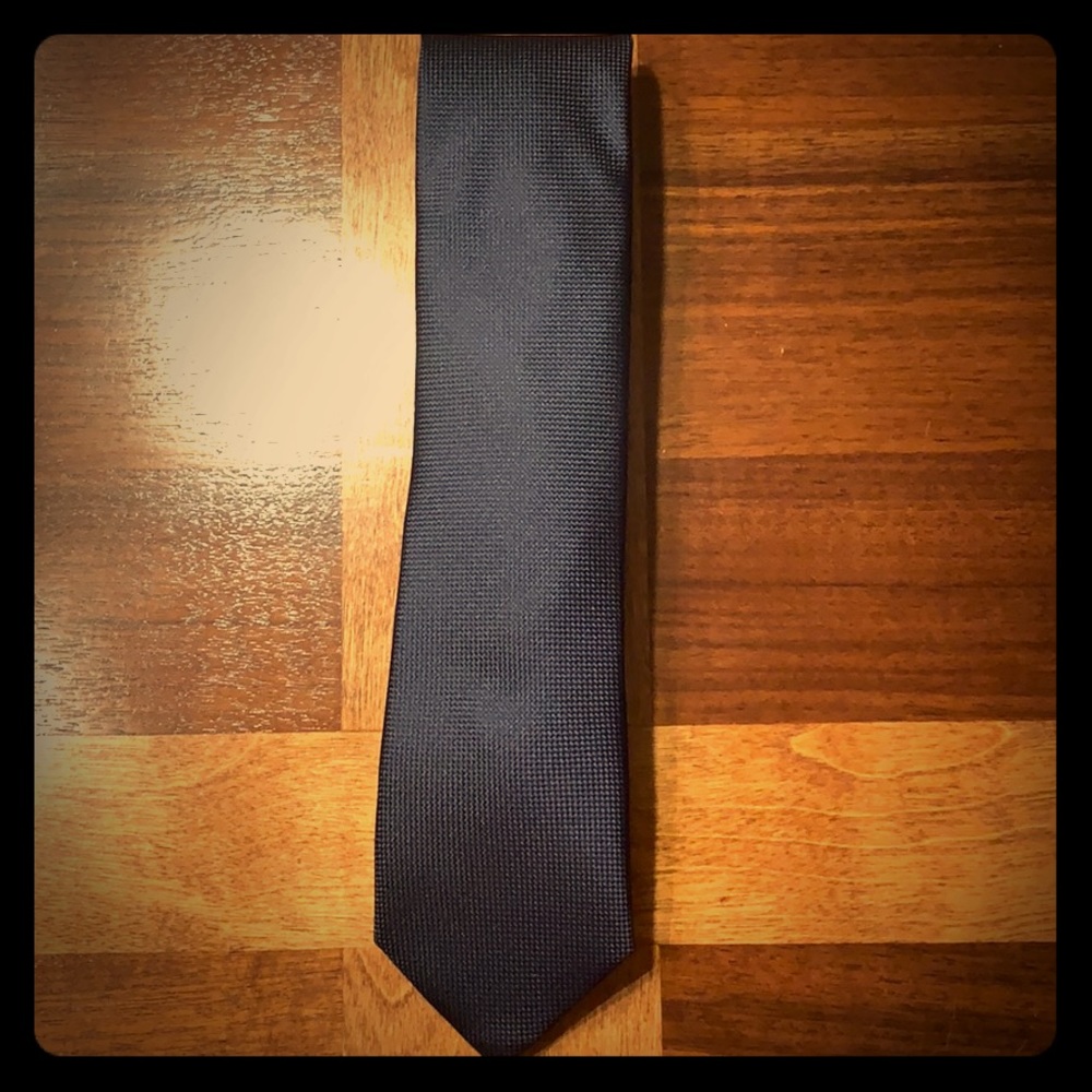 Navy Blue Perry Ellis Tie